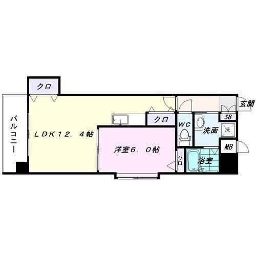 エスパンドーレ川上の間取り|使いやすい間取りです。
