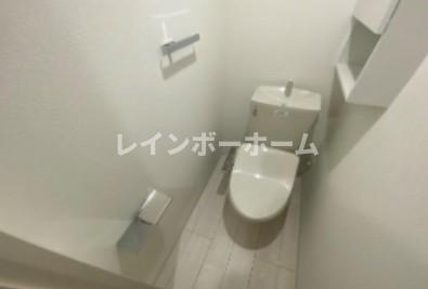VIELL【仲介手数料：50％OFF】対象物件！のトイレ|清潔感のあるトイレです