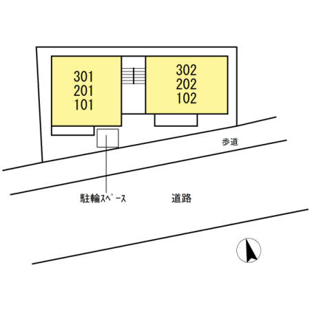 Proceed Takiの区画図