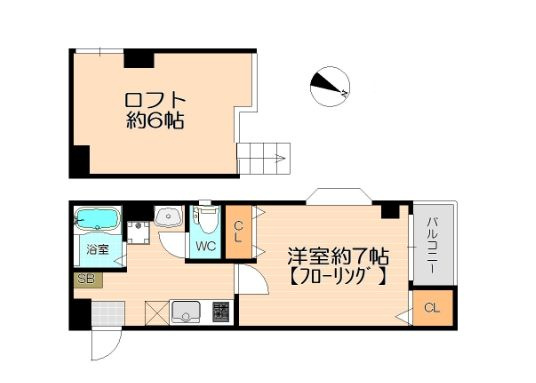 イルグラッツィア美野島1の間取り|使いやすい間取りです。