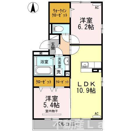ソレイユヴィラ近見の間取り