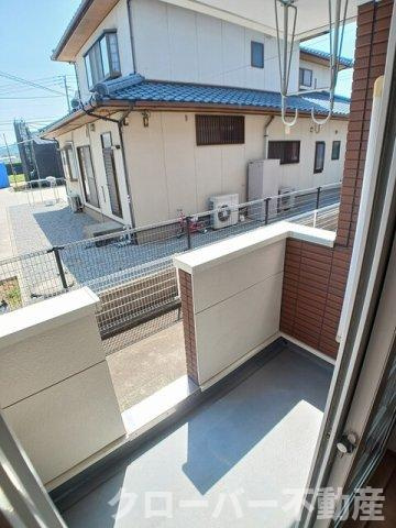 レジデンス・林Ｂのバルコニー