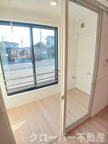 サンフラワー太田駅サイドＣのバルコニー