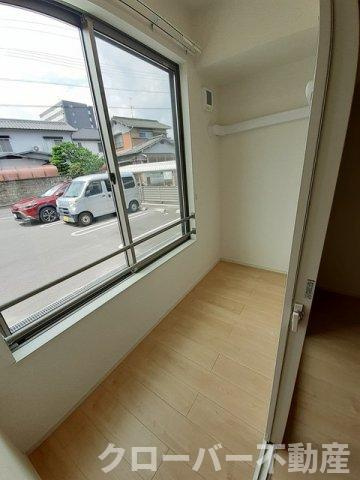 クラール観光町Ｂのバルコニー