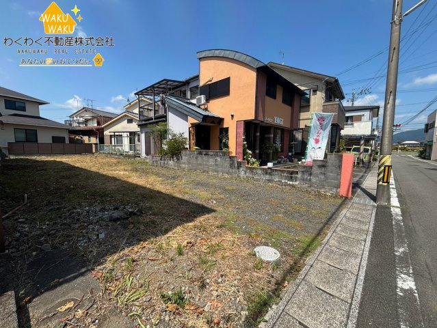 焼津市小川新町4期の前面道路含む現地写真