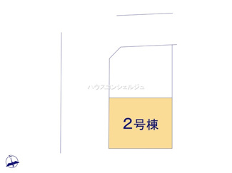 【区画図】 | 名古屋市緑区大根山１丁目401【仲介手数料無料】新築一戸建て　2号棟
