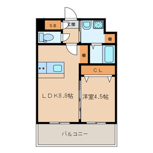 【間取り】 | ランドマーク香椎駅前 