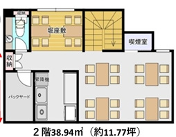 深江北２丁目店舗の間取り