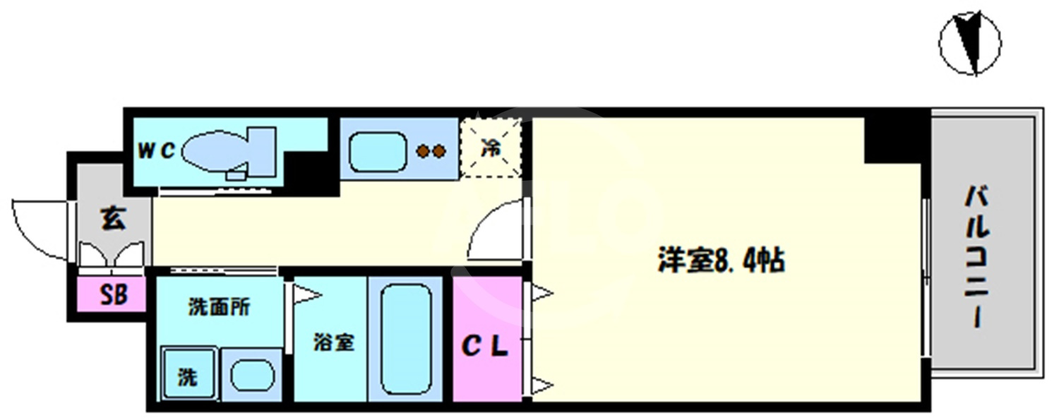 オアシス梅田の間取り|オアシス梅田　間取り