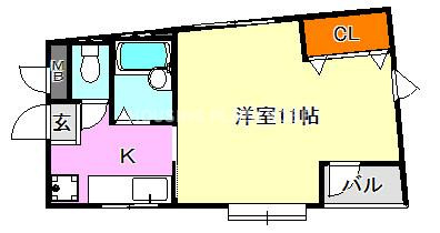 SHE’Sおおつか　須磨駅の賃貸情報の間取り