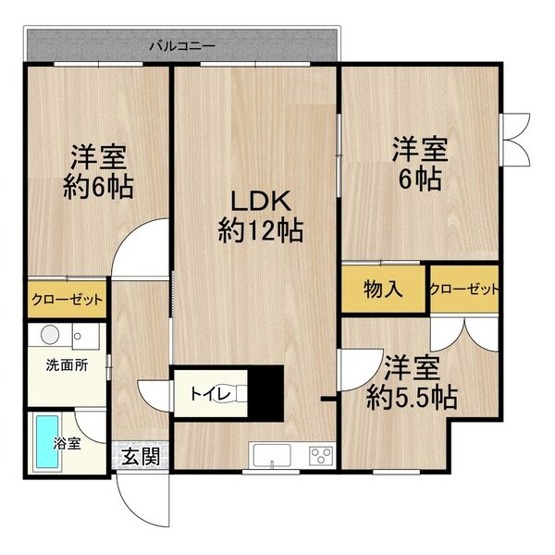 【間取り】 | マンション・フォルツーナ