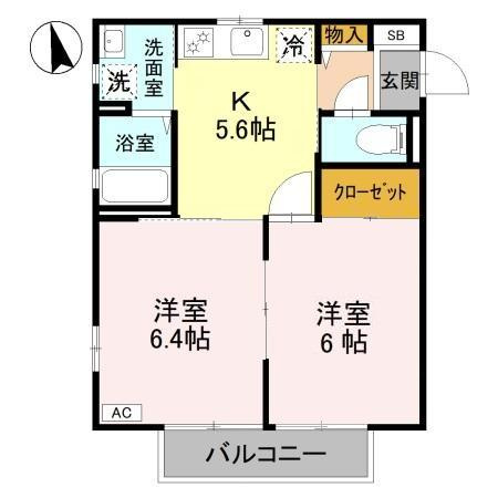 ウインドワードの間取り