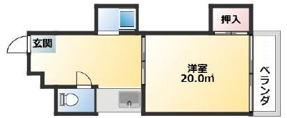 ニューシャトレーマンションの間取り|間取りです。