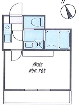 BS原木中山レジデンスの間取り