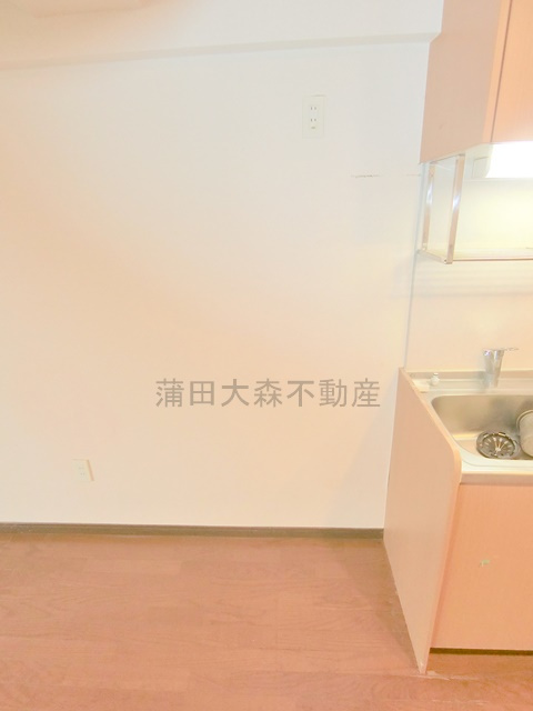 ヴィラはなぞののキッチン|冷蔵庫置き場