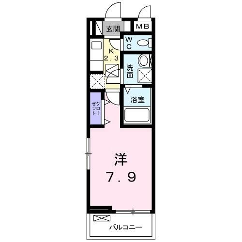ラ　ラ　トマート　Ａの間取り