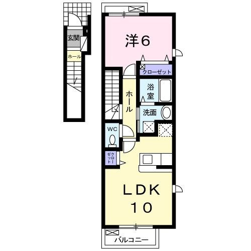 シュティル　ブリーゼの間取り
