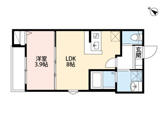 【間取り】 | Île de la Main Elevee higashiurawa