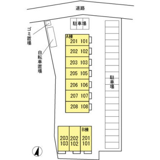 【駐車場】 | ヴィラ小山　A　刈谷市小山町