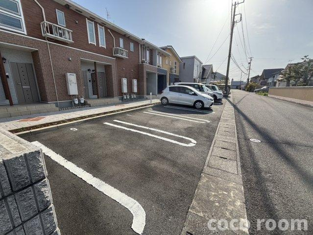 サンソフィアの駐車場