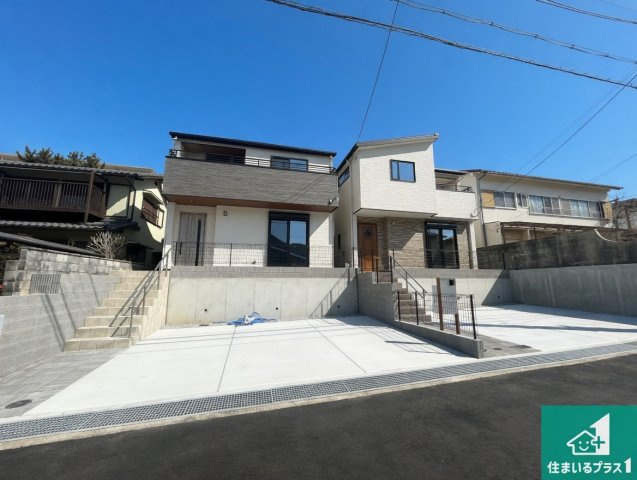 神戸市北区有野台　新築一戸建ての外観|お客様に長く安心して住んでいだだける事にこだわった家づくり！住んでからのアフターサービスにもしっかりと取り組んでいます！