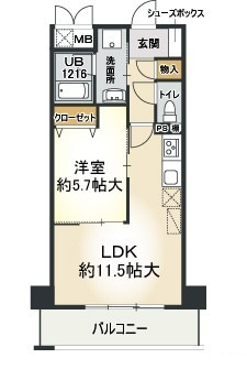 LAVIS(ラヴィ)の間取り