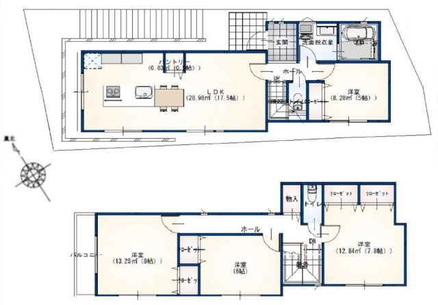 【横浜市磯子区岡村2丁目12新築戸建て】★仲介手数料無料★（岡村小学校・岡村中学校）