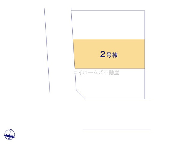 【区画図】 | 一宮市多加木１丁目27-15『仲介料無料』新築戸建て | 2号棟