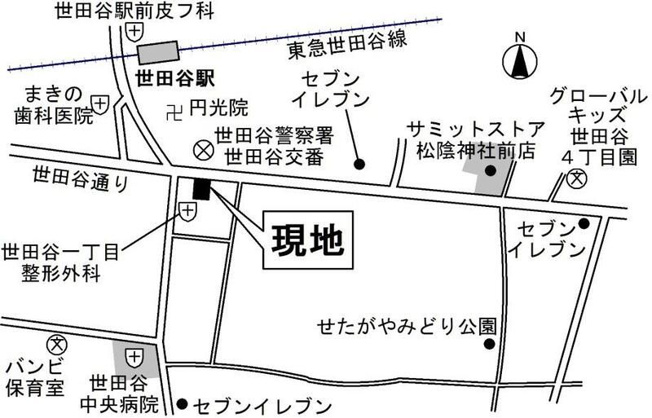 【地図】ヴェラ　ルーチェ