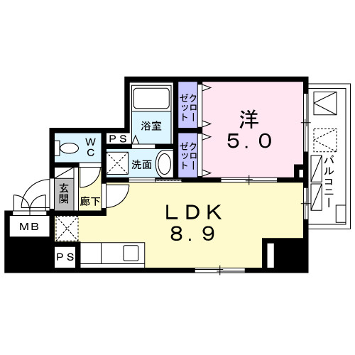 ファヴール本郷の間取り