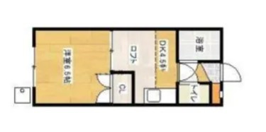 プライマリー久留米大西の間取り