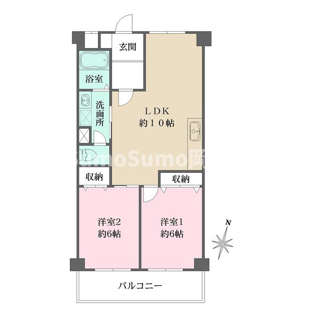 サンライフつちやの間取り