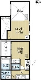 LIBRE道徳(リブレドウトク)の間取り