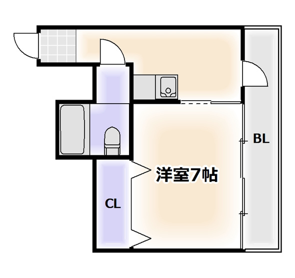 【間取り】 | アメニティ敷津