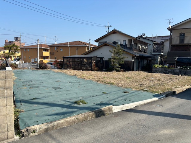 津山市大谷　売土地の外観
