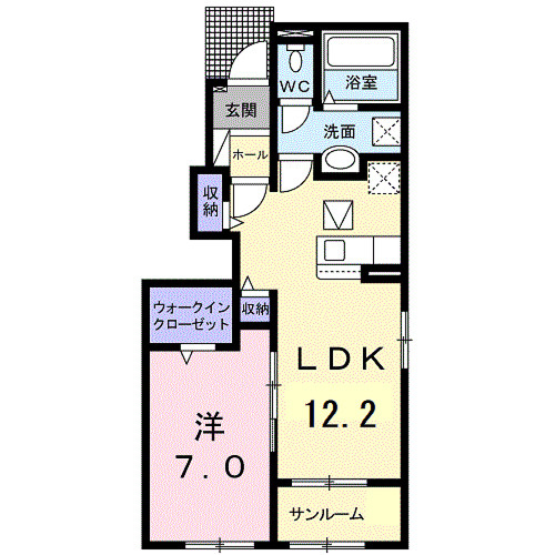 【間取り】 | グランヴィア　Ｋ
