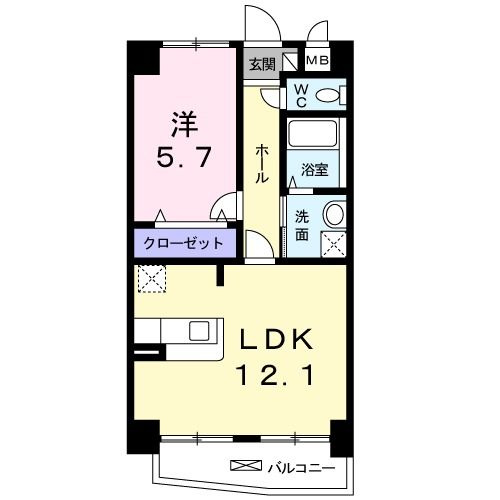 アルカンシエルの間取り