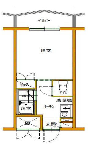 金森マンションの間取り