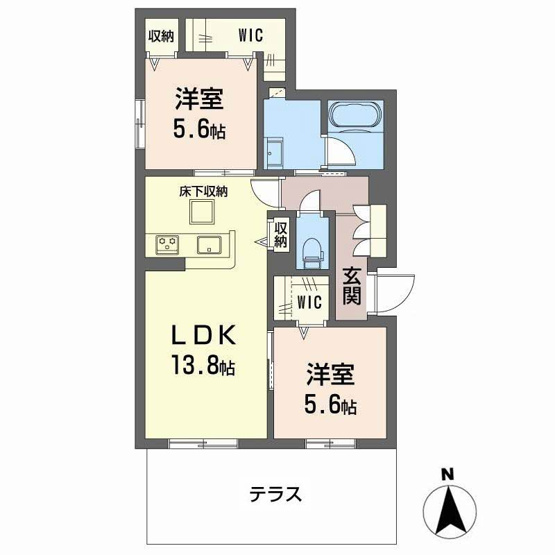 【間取り】 | パルクブリーゼⅡ