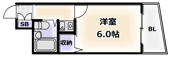 【間取り】 | 大国町青山ビル