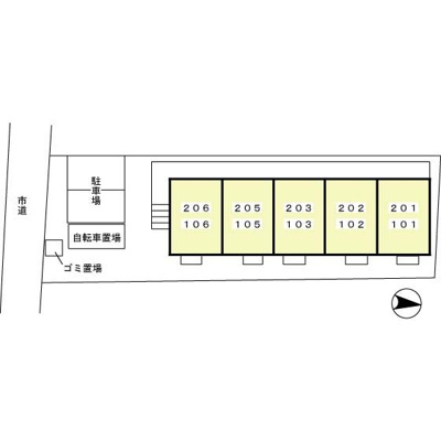 【区画図】 | ダンヒル　壱番舘