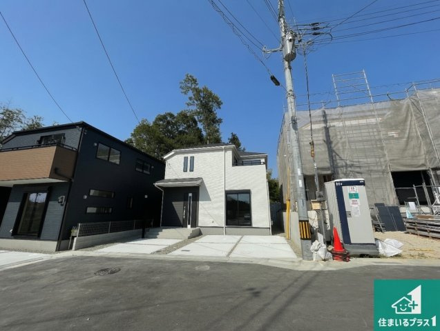 神戸市北区西山　第1期・第2期　新築一戸建ての外観|お客様に長く安心して住んでいだだける事にこだわった家づくり！住んでからのアフターサービスにもしっかりと取り組んでいます！