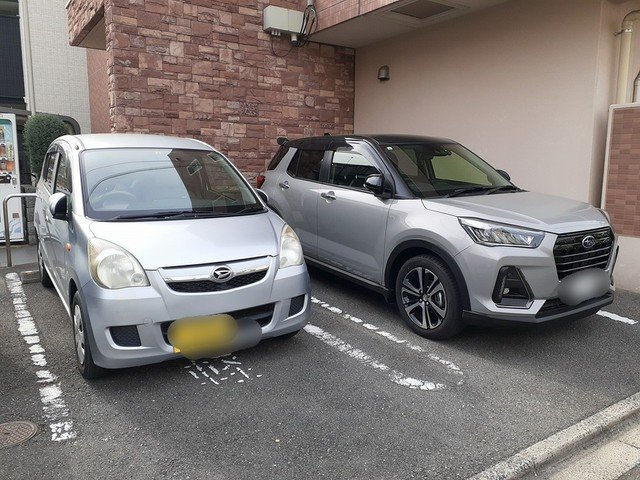 ジャン　ボヌールの駐車場|駐車場に車を止められます