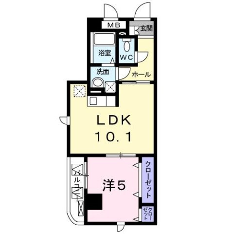 【間取り】 | ジャン　ボヌール