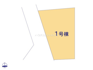 【区画図】 | 名古屋市千種区松軒2丁目1315−2【仲介手数料無料】新築一戸建て 1号棟