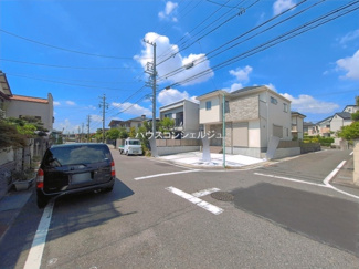 【前面道路含む現地写真】 | 名古屋市天白区福池２丁目250【仲介手数料無料】新築一戸建て　1号棟