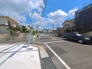 【前面道路含む現地写真】 | 名古屋市天白区福池２丁目250【仲介手数料無料】新築一戸建て　1号棟