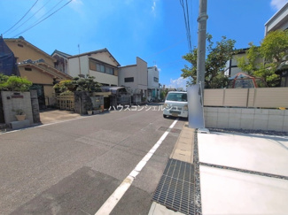 【前面道路含む現地写真】 | 名古屋市天白区福池２丁目250【仲介手数料無料】新築一戸建て　1号棟