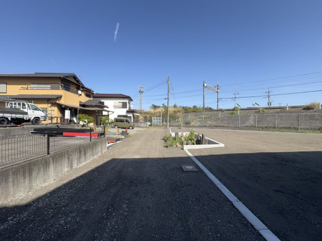【前面道路含む現地写真】 | 自社売地　長泉町本宿　限定1区画
