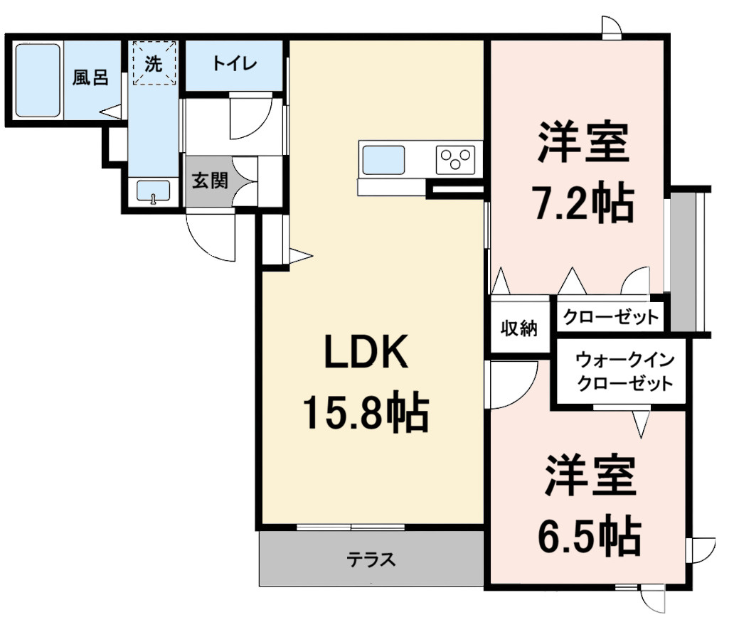 セルディーナ　　刈谷市近郊の賃貸ならクラスホーム刈谷店の間取り